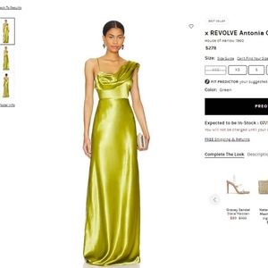 Revolve Antonia gown formal dress brand new - House of Harlow